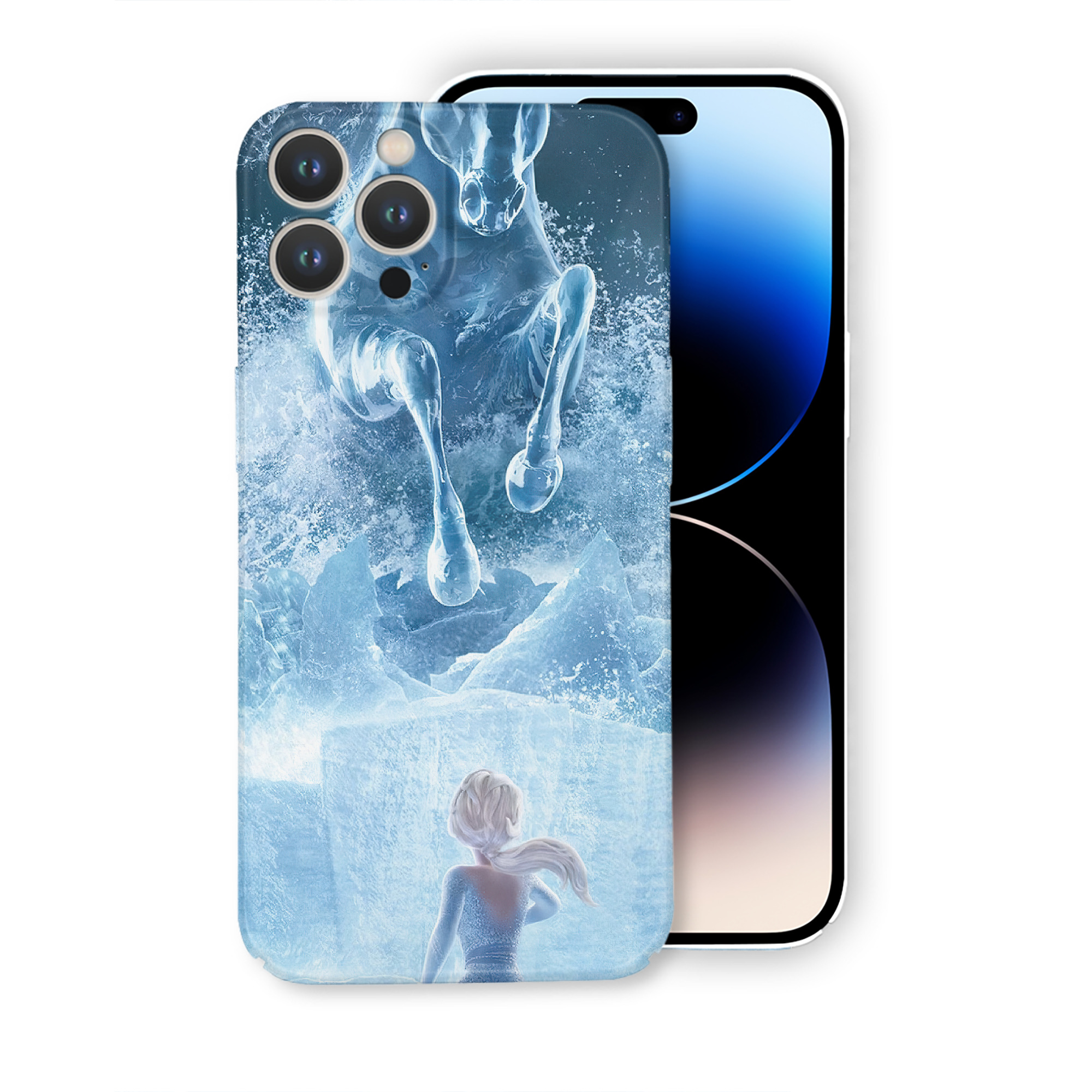 （画像用） アナと雪の女王 アンナ エルサ Frozen Anna Elsa 【iPhone 14シリーズ対応】ハードケース